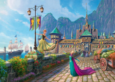Παζλ Schmidt Kinkade Disney Frozen Celebrating in Arendelle 1000τεμ.