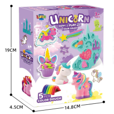 Πλαστοζυμαράκια Luna Unicorn 5 χρώματα