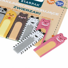 Σελιδοδείκτες αυτοκόλλητοι Starpak Animal Zebra
