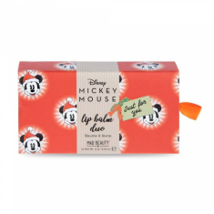 Σετ lip balm Mad Beauty Mickey Jingle All The Way 2 τεμ