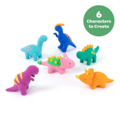 Σετ δραστηριοτήτων Tiger Tribe Claytopia Dinosaur World