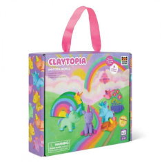 Σετ δραστηριοτήτων Tiger Tribe Claytopia Unicorn World