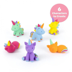 Σετ δραστηριοτήτων Tiger Tribe Claytopia Unicorn World