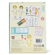 Σετ Δραστηριοτητων Tiger Tribe Paper Doll Kit Vintage