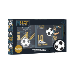 Σετ δώρου Must Football πορτοφόλι και μπρελόκ