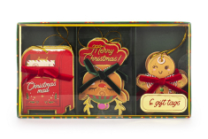 Σετ gift tag Tri-Coastal Reindeer 6 τεμ