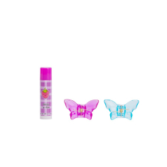 Σετ καλλυντικών Tri-Coastal με lip balm και κλιπ μαλλιών Strawberry Cupcake