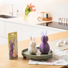 Σετ κουνελάκια Legami χάρτινα αναδιπλούμενα Hoppy Easter 2 τεμ