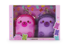 Σετ mini σακίδιο πλάτης μπρελόκ Bear 2 τεμ