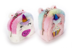 Σετ mini σακίδιο πλάτης μπρελόκ Unicorn 2 τεμ