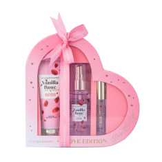 Σετ περιποίησης σώματος Tri-Coastal Love edition 0.5body lotion 75ml, body mist 75ml και άρωμα 10ml