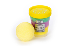 Σετ Tri-Coastal soufle scrub and bath bomb Mango 320g