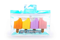 Σετ Υπογραμμιστές Tri-Coastal mini Ice creams 4 τεμ