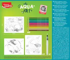 Σετ ζωγραφικής Maped Creative Aqua Art Δεινόσαυρος