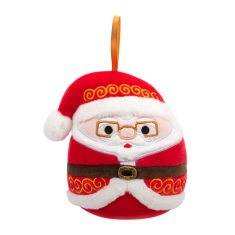Squishmallows Xmas Στολίδι Nick the Santa With Glasses 10cm