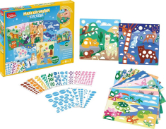 Stickers geometric Maped Maxi World animals
