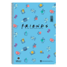 Τετράδιο σπιράλ Friends Central Perk 3 θεμάτων A4 (διάφορα σχέδια)