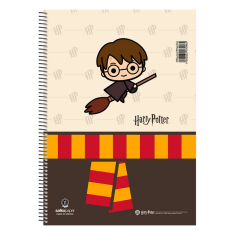 Τετράδιο σπιράλ Harry Potter Charms 1 θέματος 17x25 (διάφορα σχέδια)