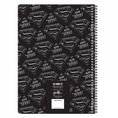Τετράδιο σπιράλ Superman 2 θεμάτων 17x25