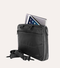 Τσάντα για laptop Tucano Idea με χερούλι και ασύρματο ποντίκι δώρο μαύρη