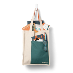 Τσάντα if Tote Teal & Orange
