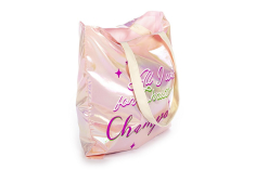 Τσάντα shopper Tri-Coastal All i want for Christmas is champagne