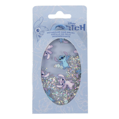 Βούρτσα μαλλιών Lilo & Stitch με glitter