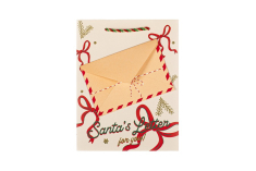 Χριστουγεννιάτικη τσάντα μικρή Tri Coastal Santa's Letter for you